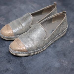 Paul Green Metallic Espadrilles